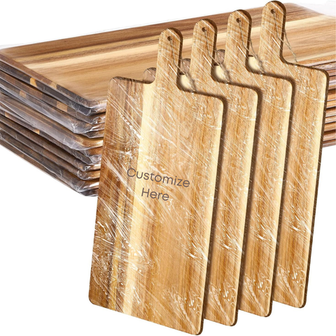 Custom Wooden Cutting Board with Handles