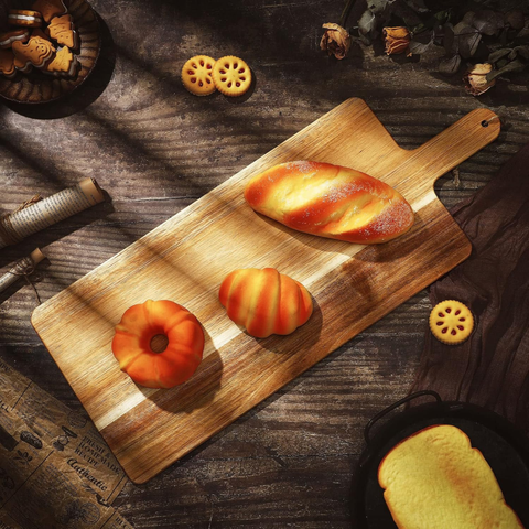 Custom Wooden Cutting Board with Handles