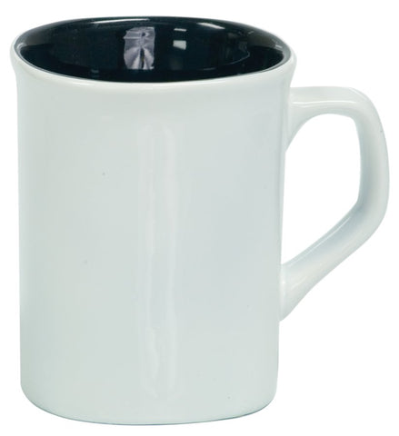 10 oz. Ceramic Rounded Corner LazerMug