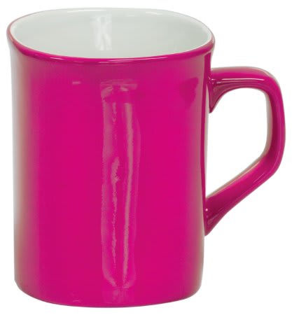 10 oz. Ceramic Rounded Corner LazerMug