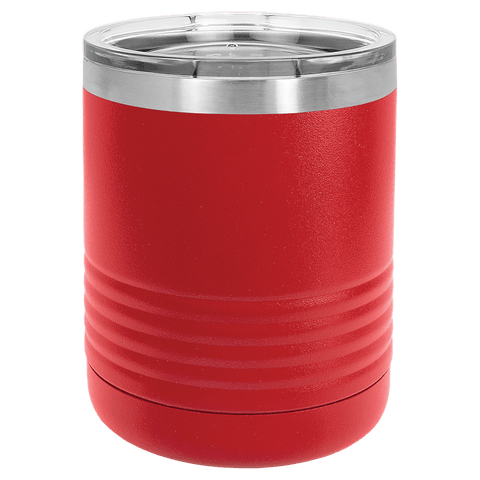 Polar Camel 10 oz. Vacuum Insulated Ringneck Tumbler with Clear Lid