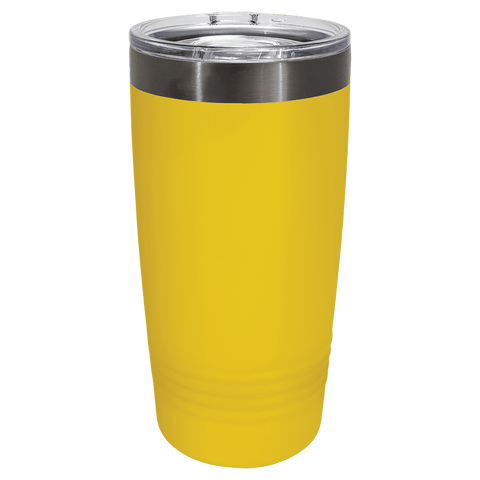 Polar Camel 20 oz. Ghost Black ION-Plated Ringneck Tumbler with Slider Lid