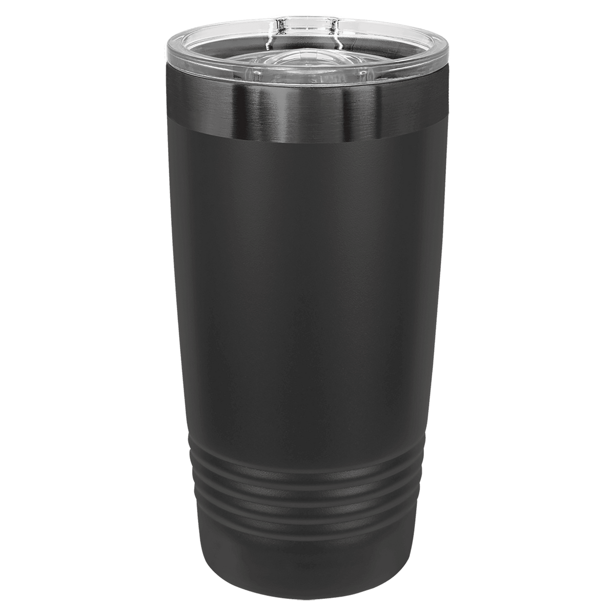 Polar Camel 20 oz. Ghost Black ION-Plated Ringneck Tumbler with Slider Lid