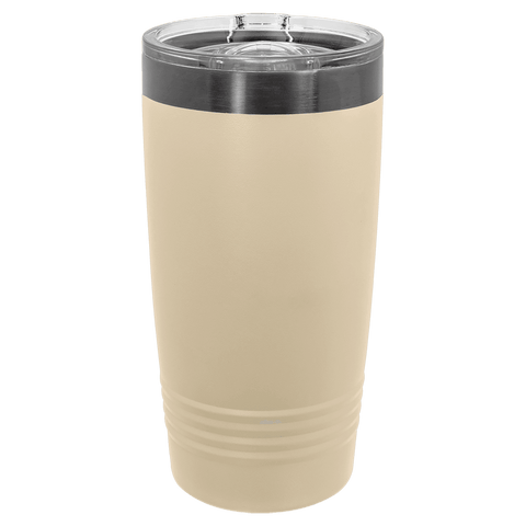 Polar Camel 20 oz. Ghost Black ION-Plated Ringneck Tumbler with Slider Lid