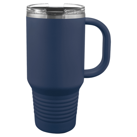 Polar Camel 32 oz. Travel Mug with Snap Lid and Straw