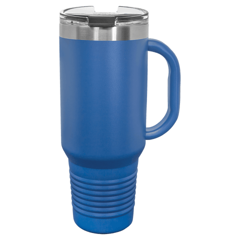 Polar Camel 40 oz.  Travel Mug with Handle & Straw