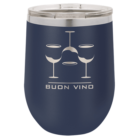 Polar Camel 12 oz. Vacuum Insulated Stemless Wine Tumbler with Lid