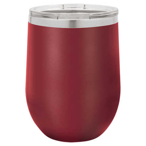 Polar Camel 12 oz. Vacuum Insulated Stemless Wine Tumbler with Lid