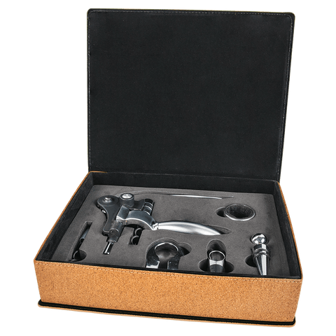 Cork 5-Piece Wine Tool Set